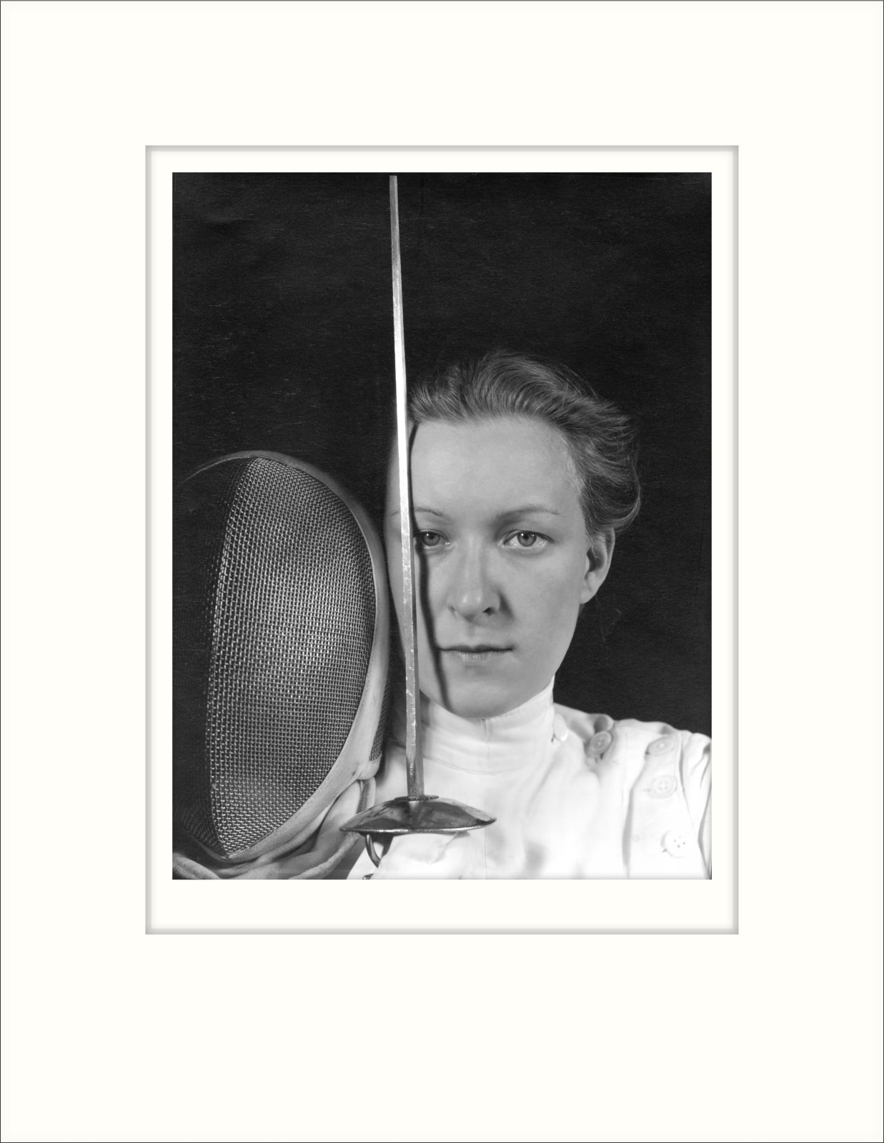 Imogen Cunningham, Helene Mayer, Fencer, 1935