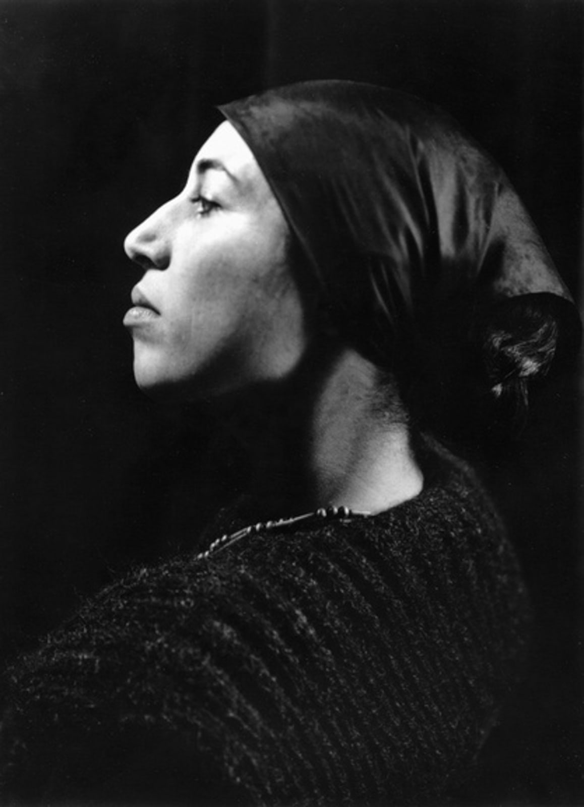 Imogen Cunningham, The Savonarola Look (Barbara Cannon Myers), 1960