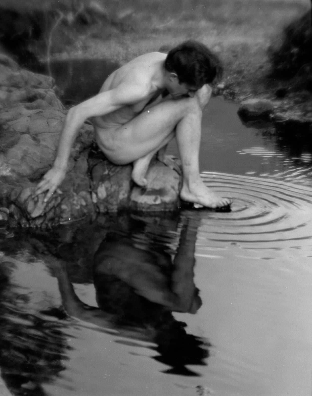 Imogen Cunningham, Roi on the Dipsea Trail 8, 1918