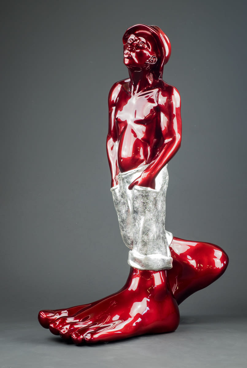 Le Siffleur 85 Resin Red & Silver Pants, 2020