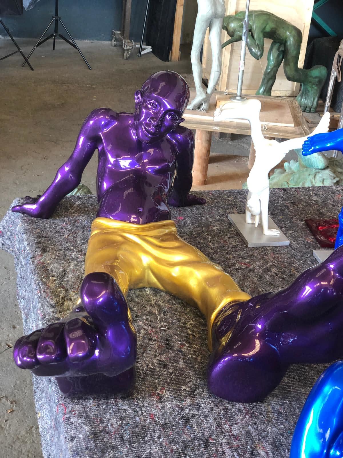 Bigfoot 100 Resin Candy Purple & Gold Pants