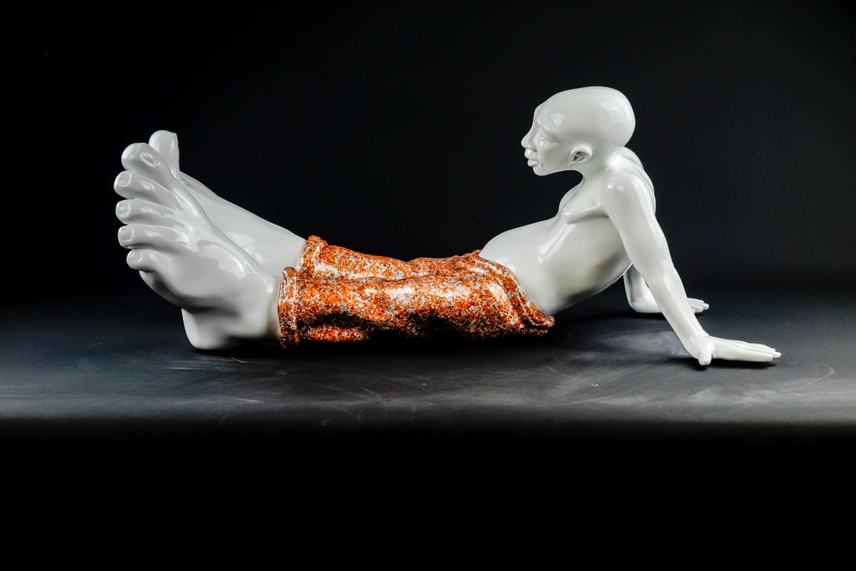 Idan Zareski, Bigfoot 85 Resin Copper pants, 2020
