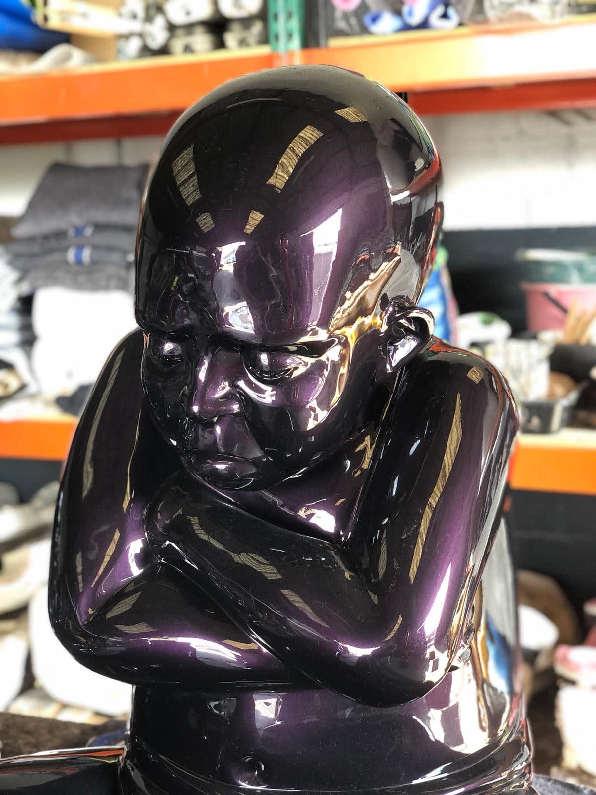 Babyfoot 105 Resin Eggplant