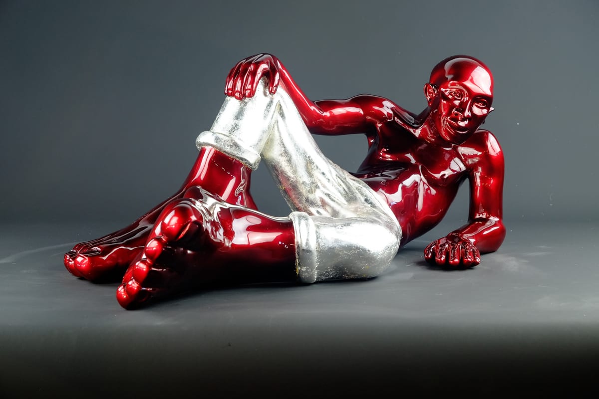 Coolfoot 75 Resin with silver pants, 2020
