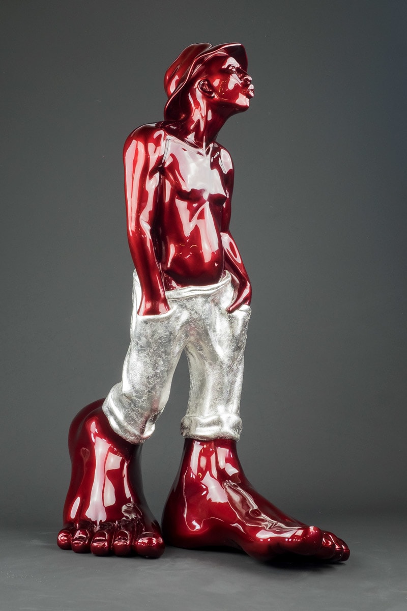 Le Siffleur 85 Resin Red & Silver Pants, 2020