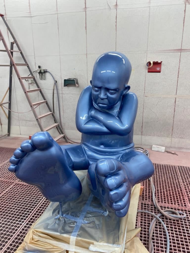 Babyfoot 105 Resin blue Kawa