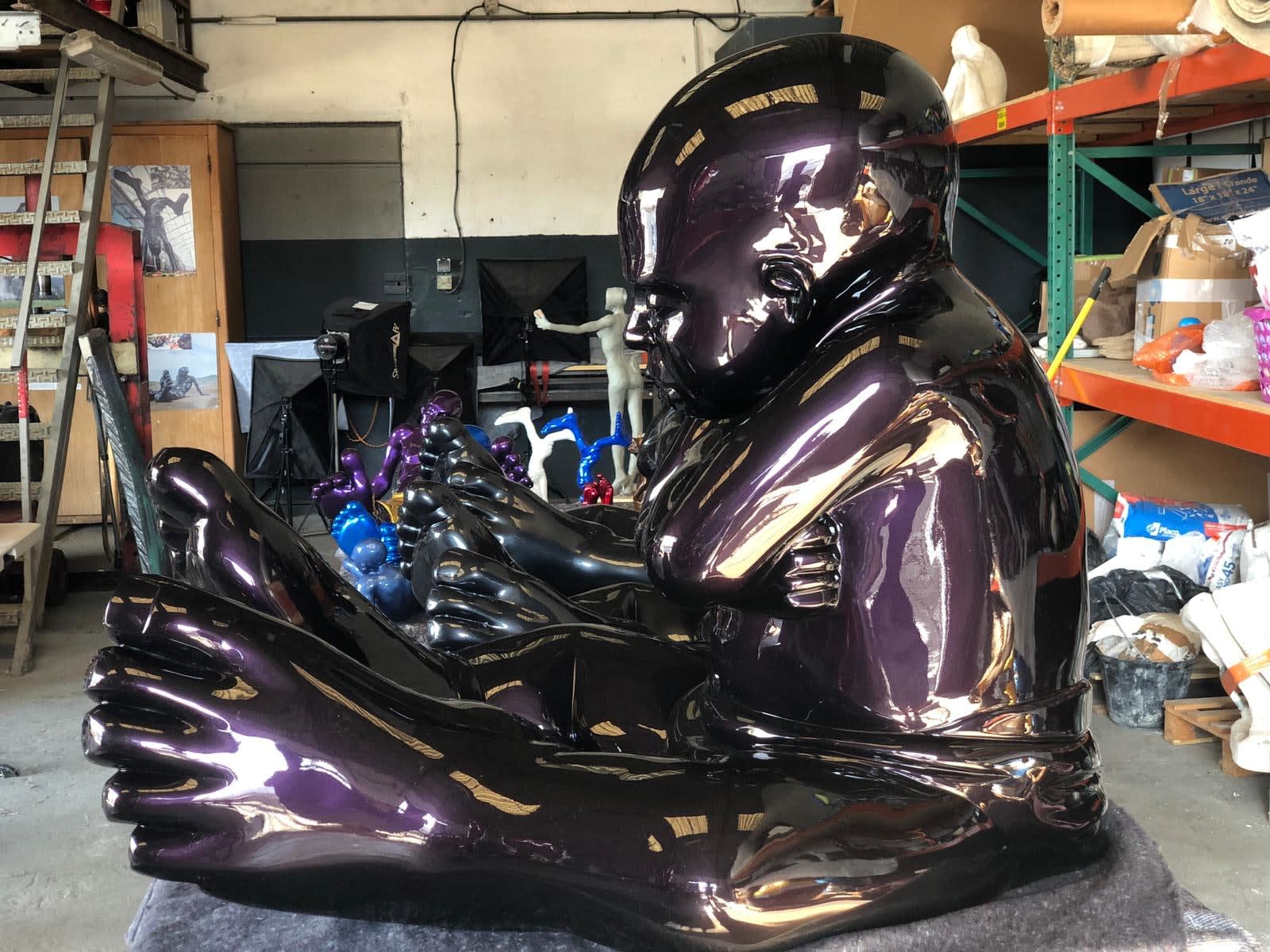 Babyfoot 105 Resin Eggplant