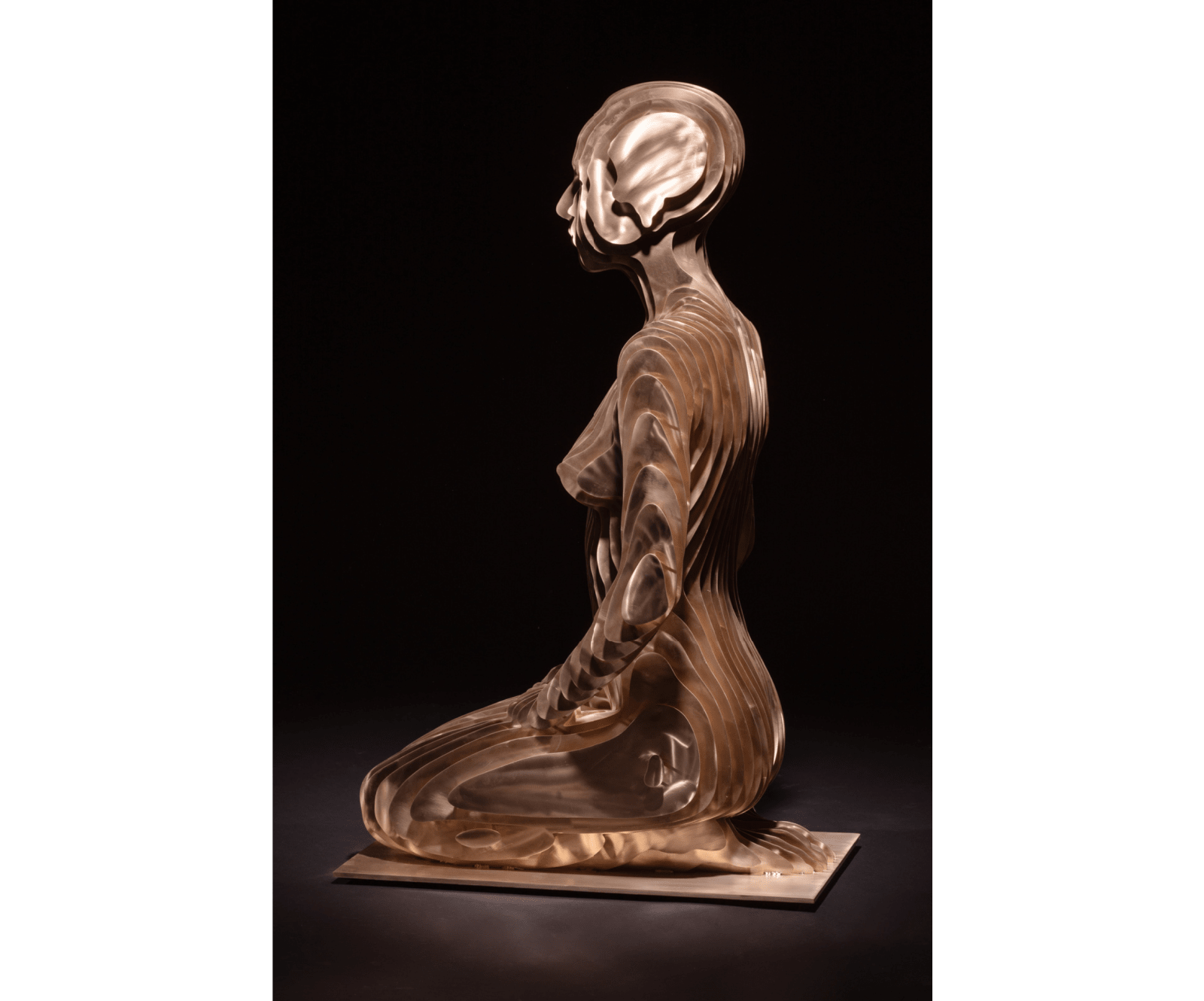 Julian Voss-Andreae, Onah Bronze, 2019