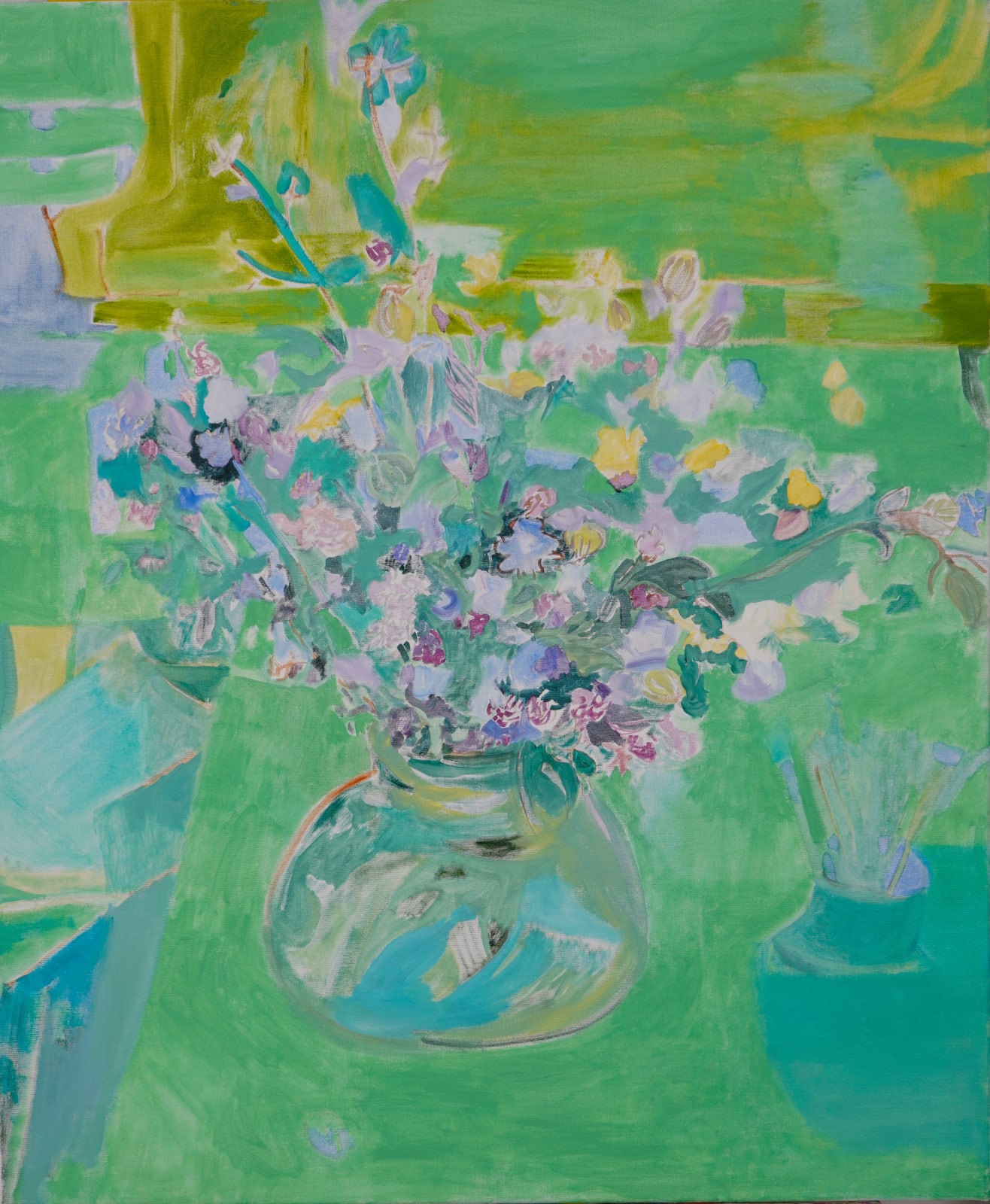 Keiko Kimoto, Blumen aus Lanzbergerallee, 2021/2024