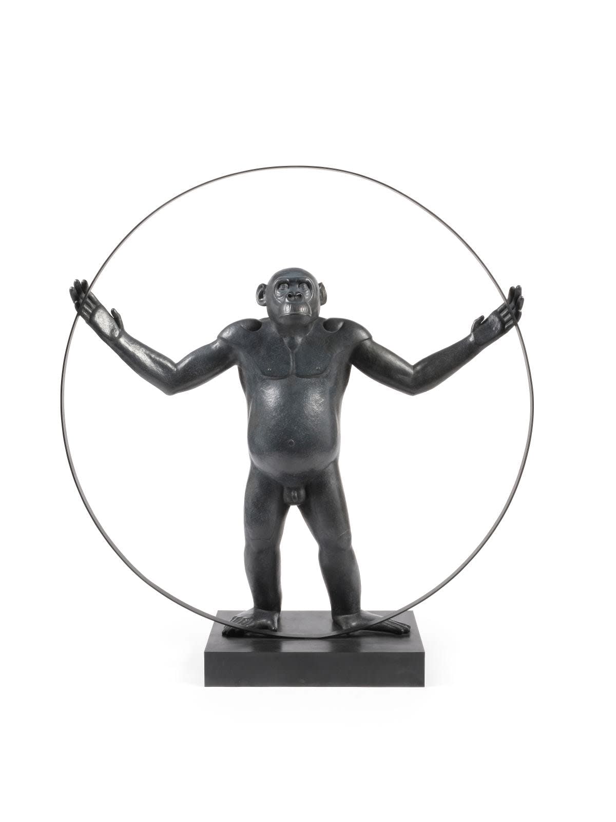 Florence Jacquesson, Bonobo de Vitruve, Ed 1/8, 2021