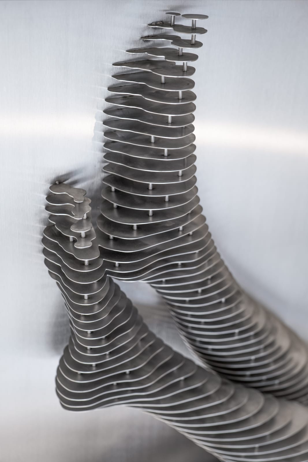 Julian Voss-Andreae, Reclining Woman, 2022