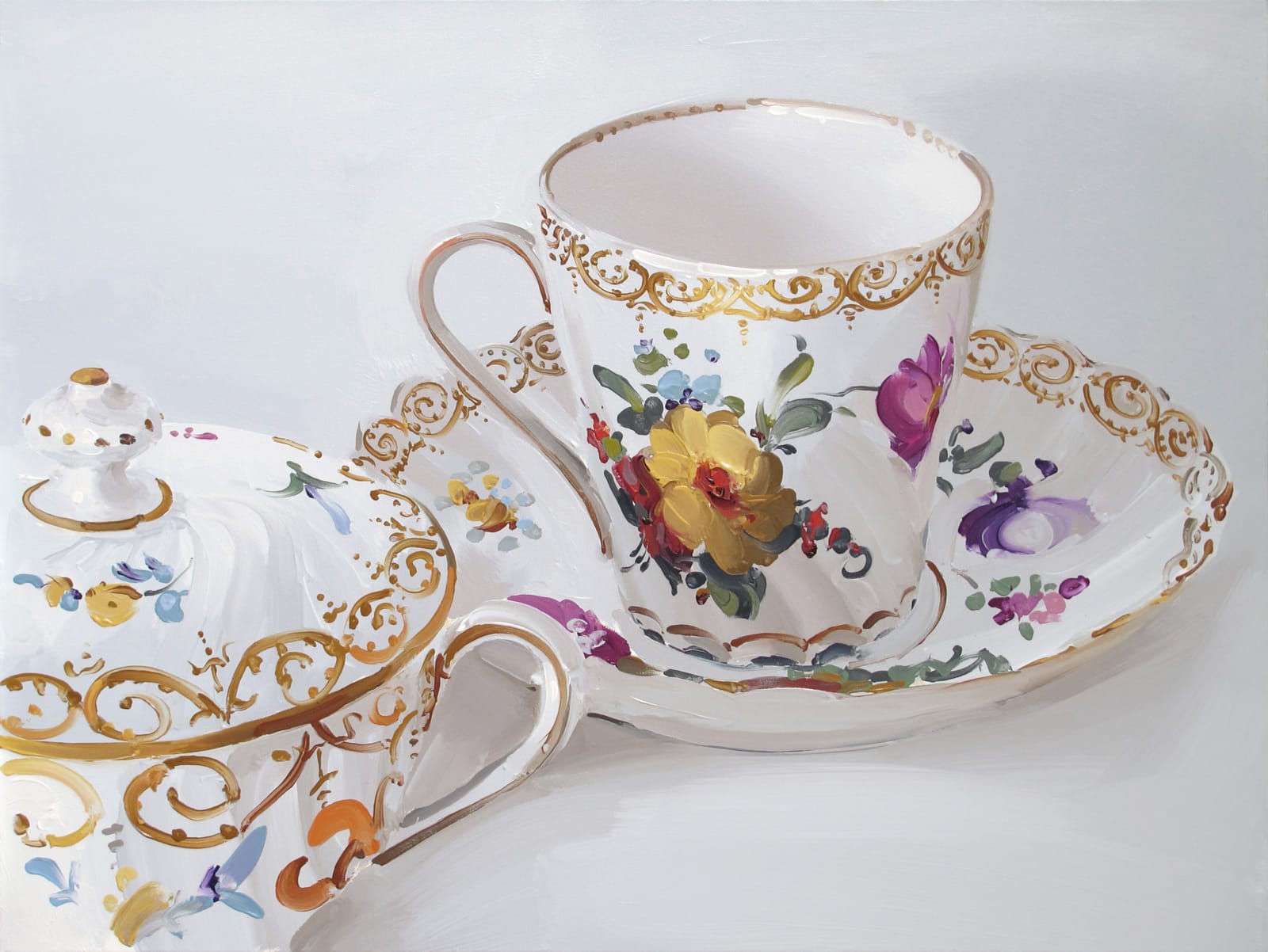 Alan Kingsbury, Coffee, Cup & Bowl, 2021