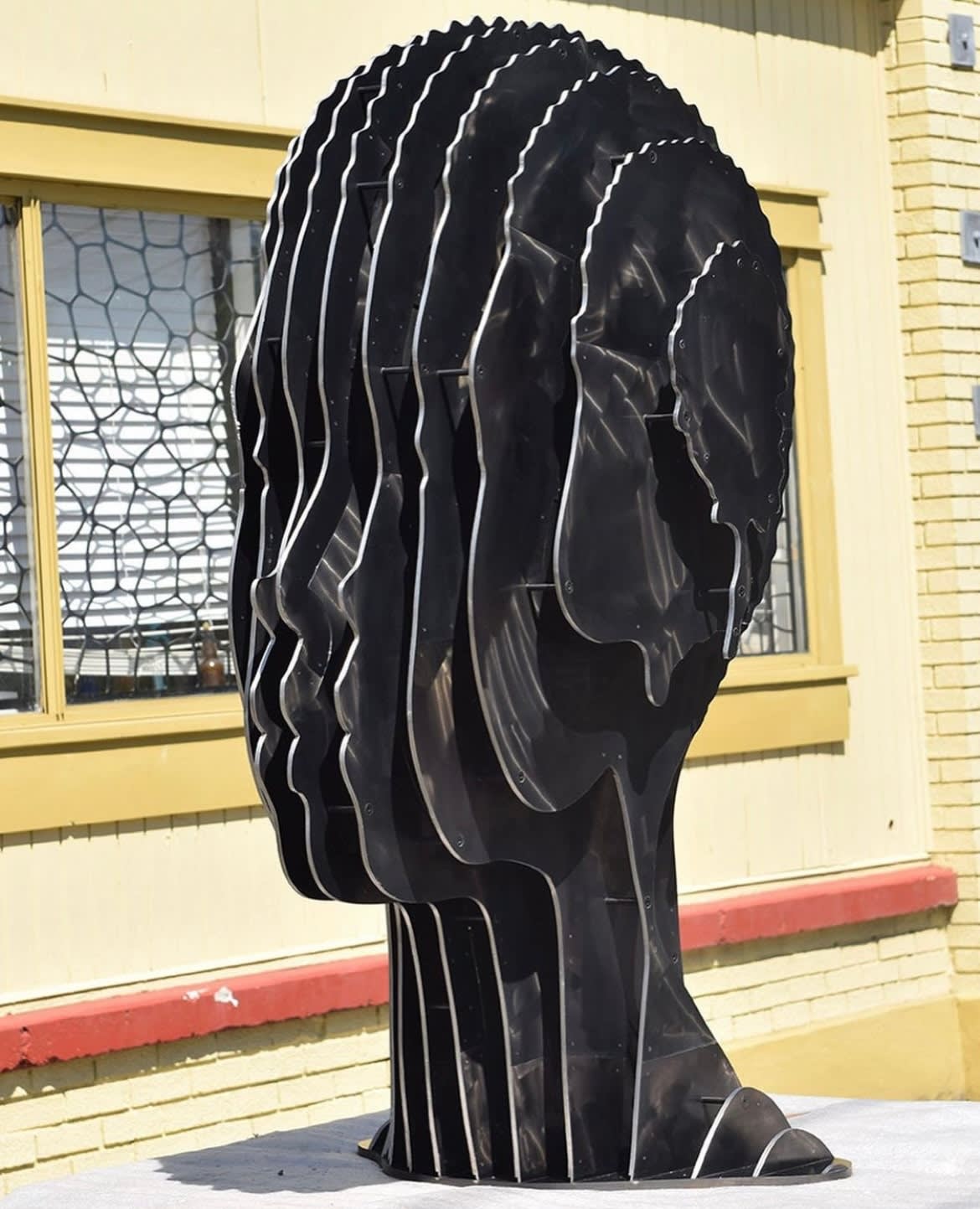 Julian Voss-Andreae, Female Head Constructed, 2022