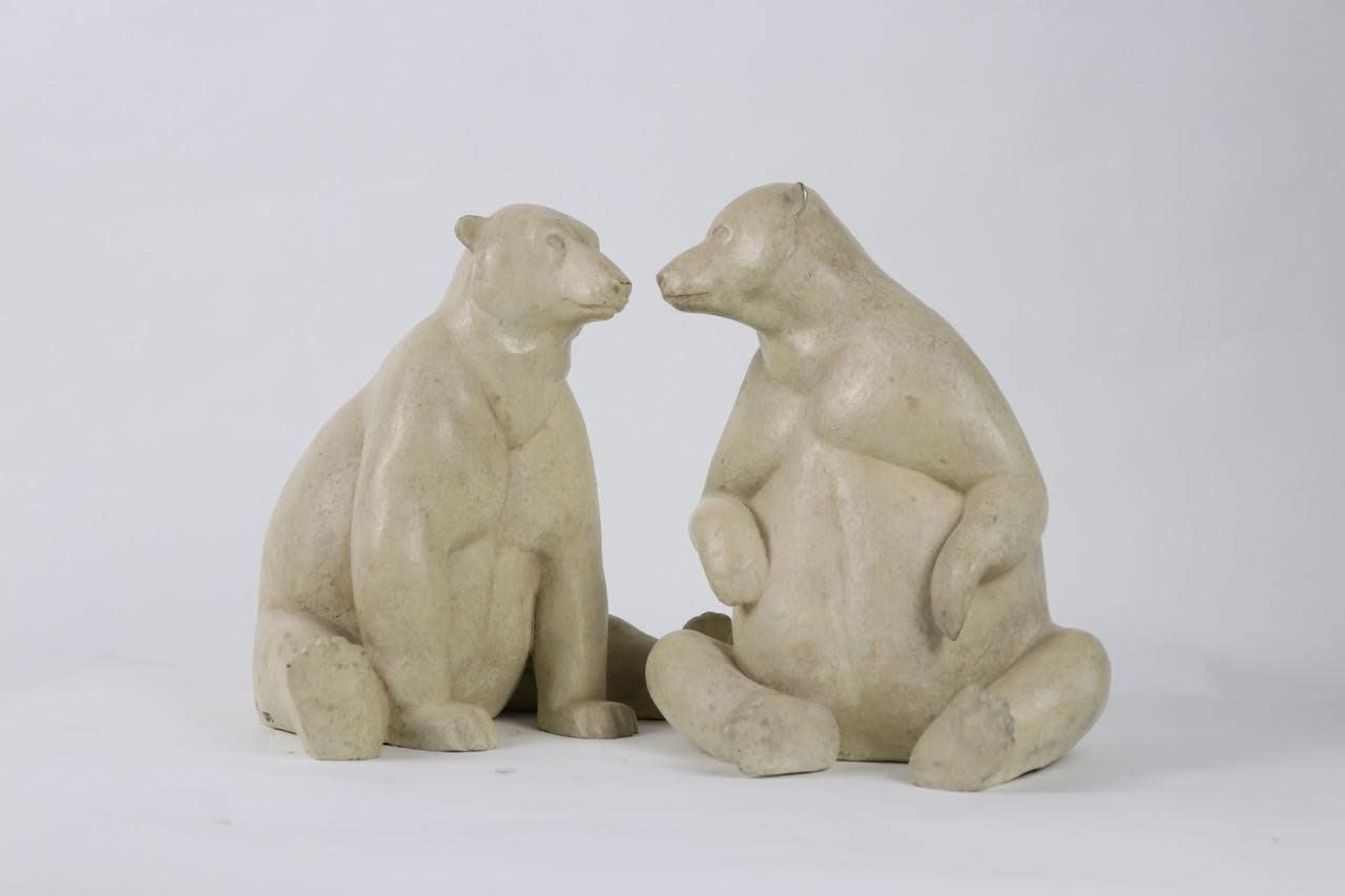 Florence Jacquesson, Ours Polaire assis