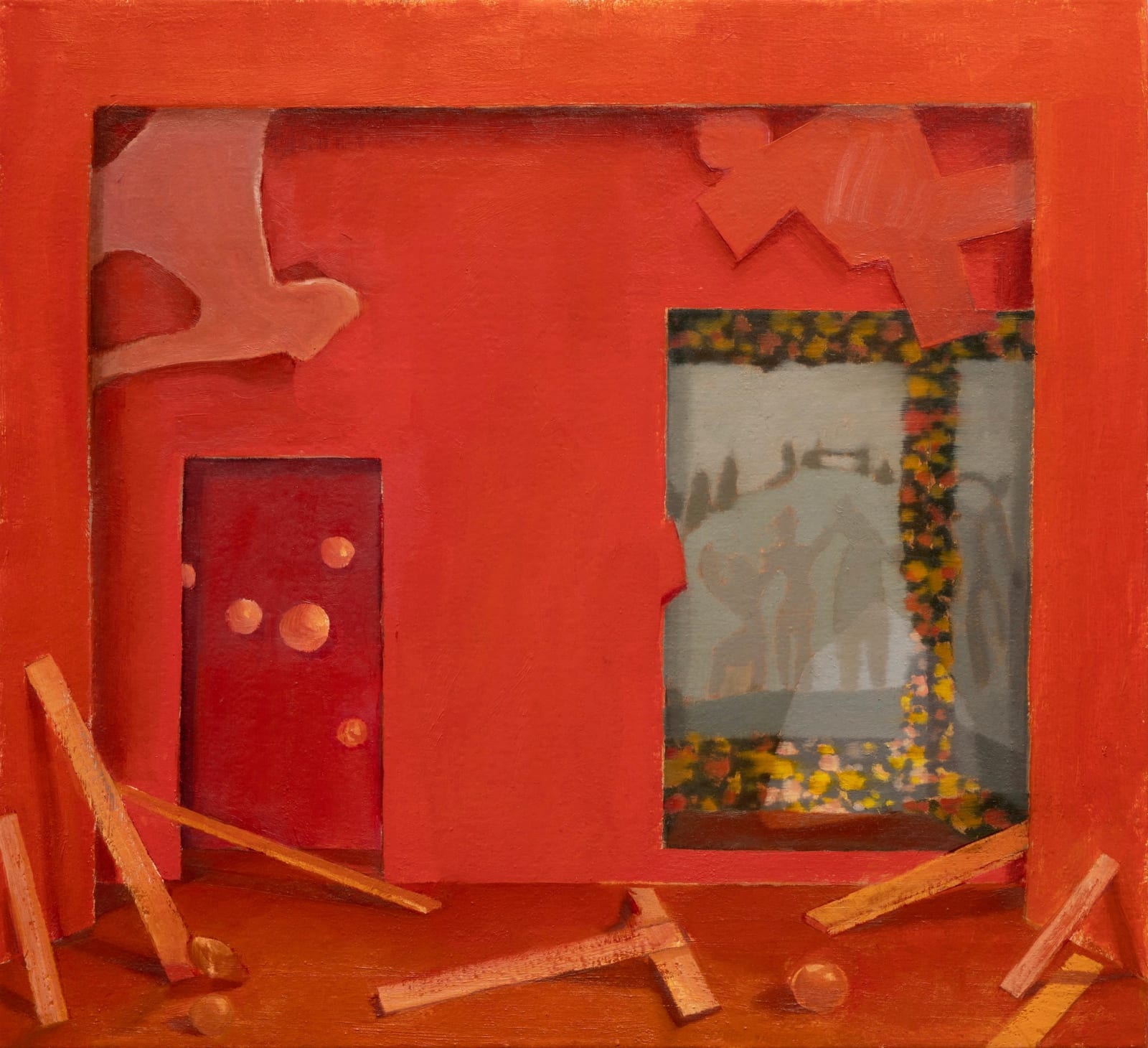 Anne Carney Raines, Backrooms, 2020