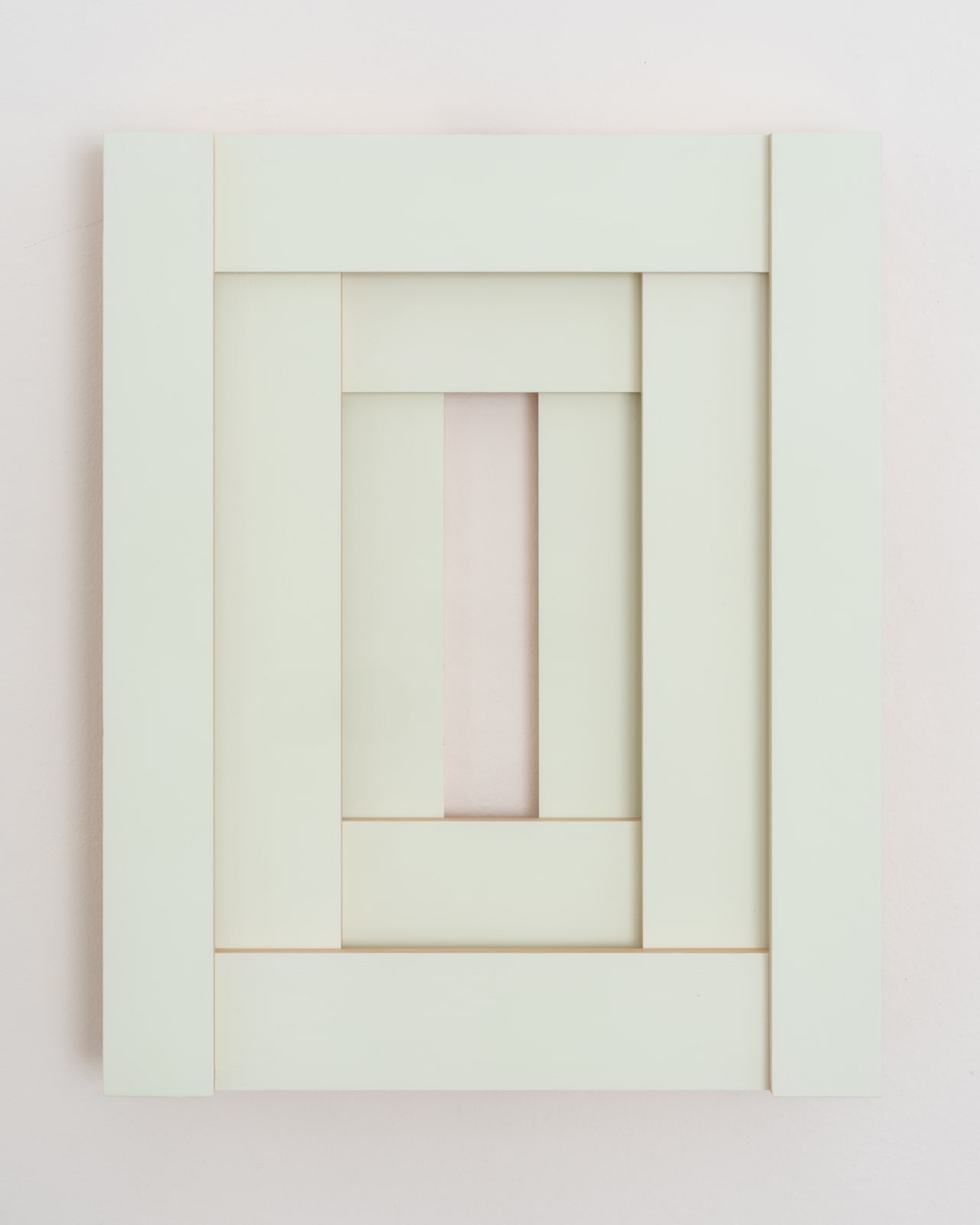 Jeanine Cohen, Untitled, light green pastel, 2024
