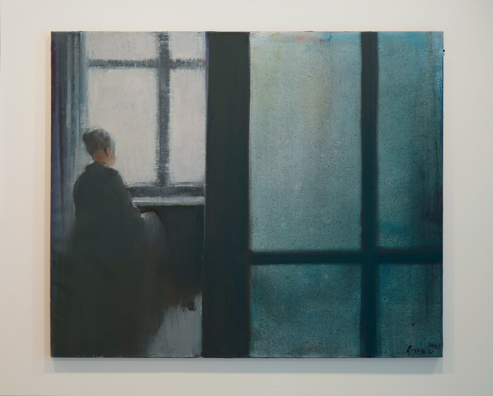 Semyon Agroskin, Near the window, 2021