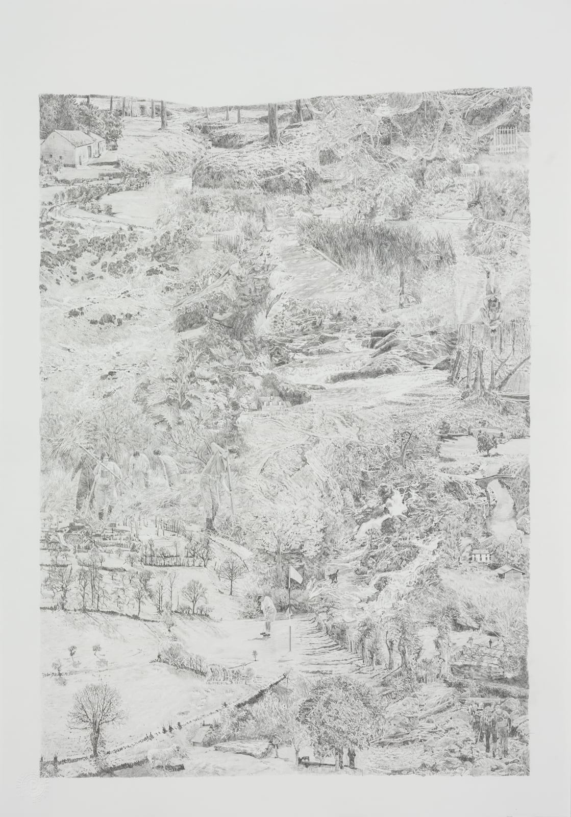 Anne Marie Finné, Vue Générale XXI (Les Foins), 2023