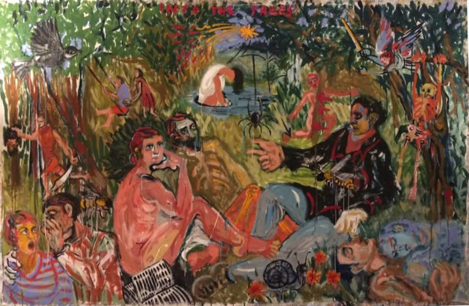 Iris Terdjiman, Into the Trees (After Manet), 2021