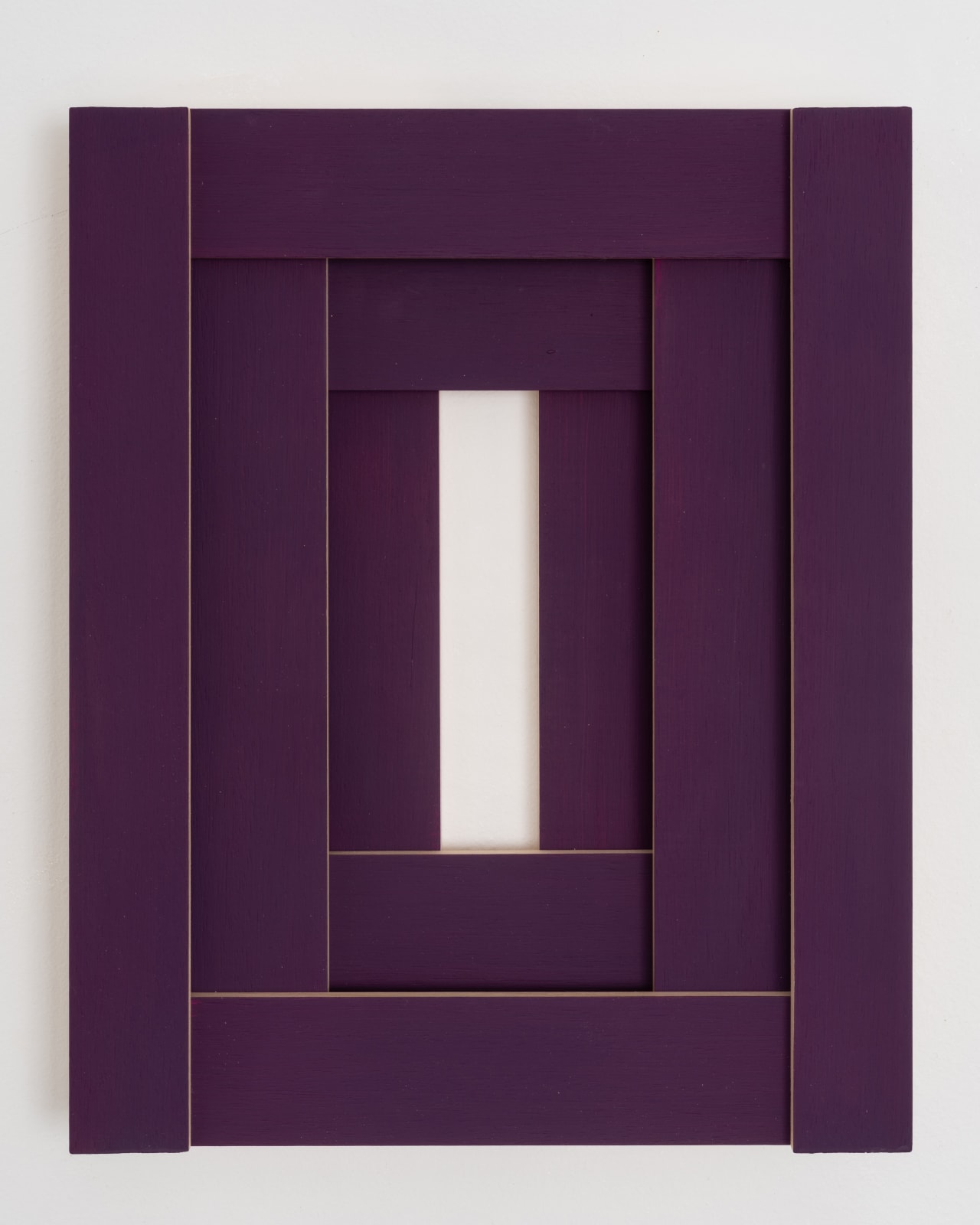 Jeanine Cohen, Untitled, dark red purple, 2024