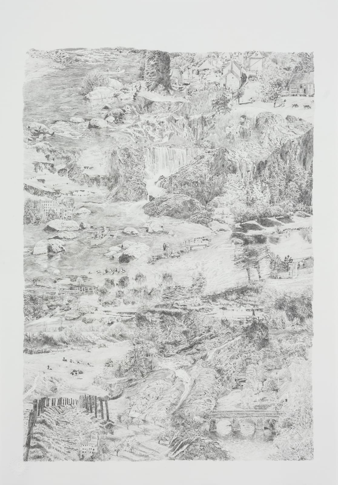 Anne Marie Finne, Vue Générale XIX (Cabine Téléphonique), 2023