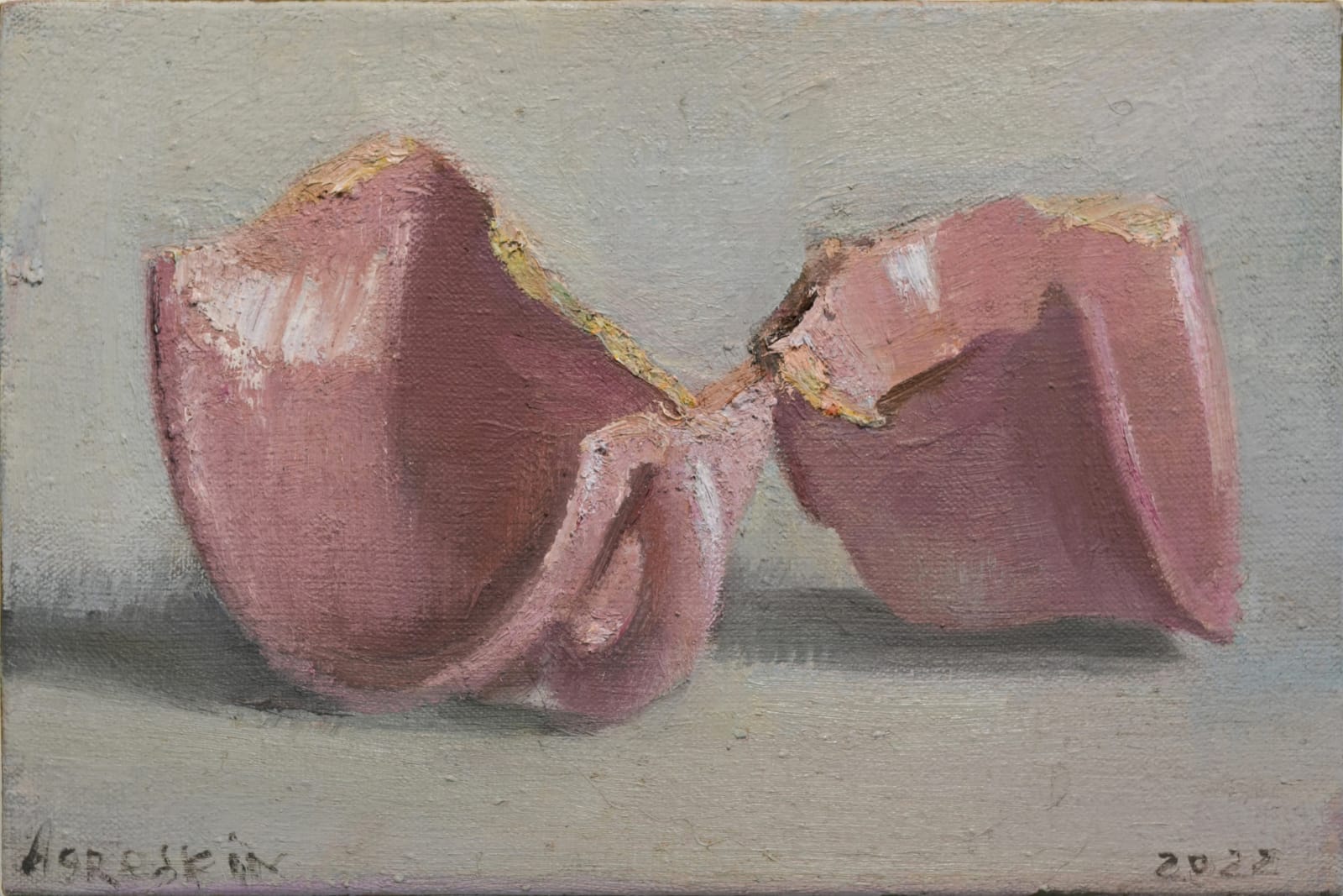 Semyon Agroskin, Broken cup, 2022