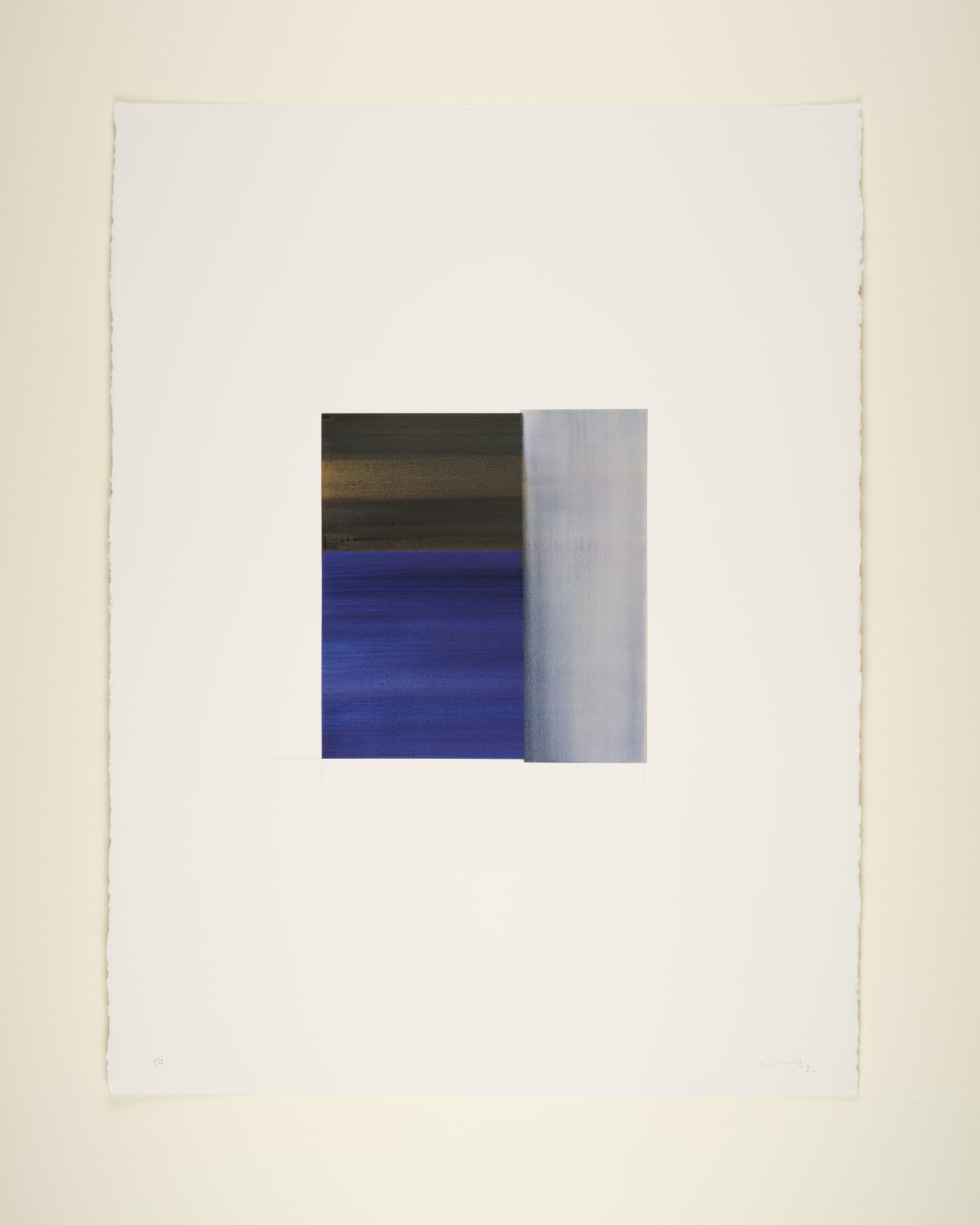 Callum Innes, Lost Watercolour No. 17, 2025
