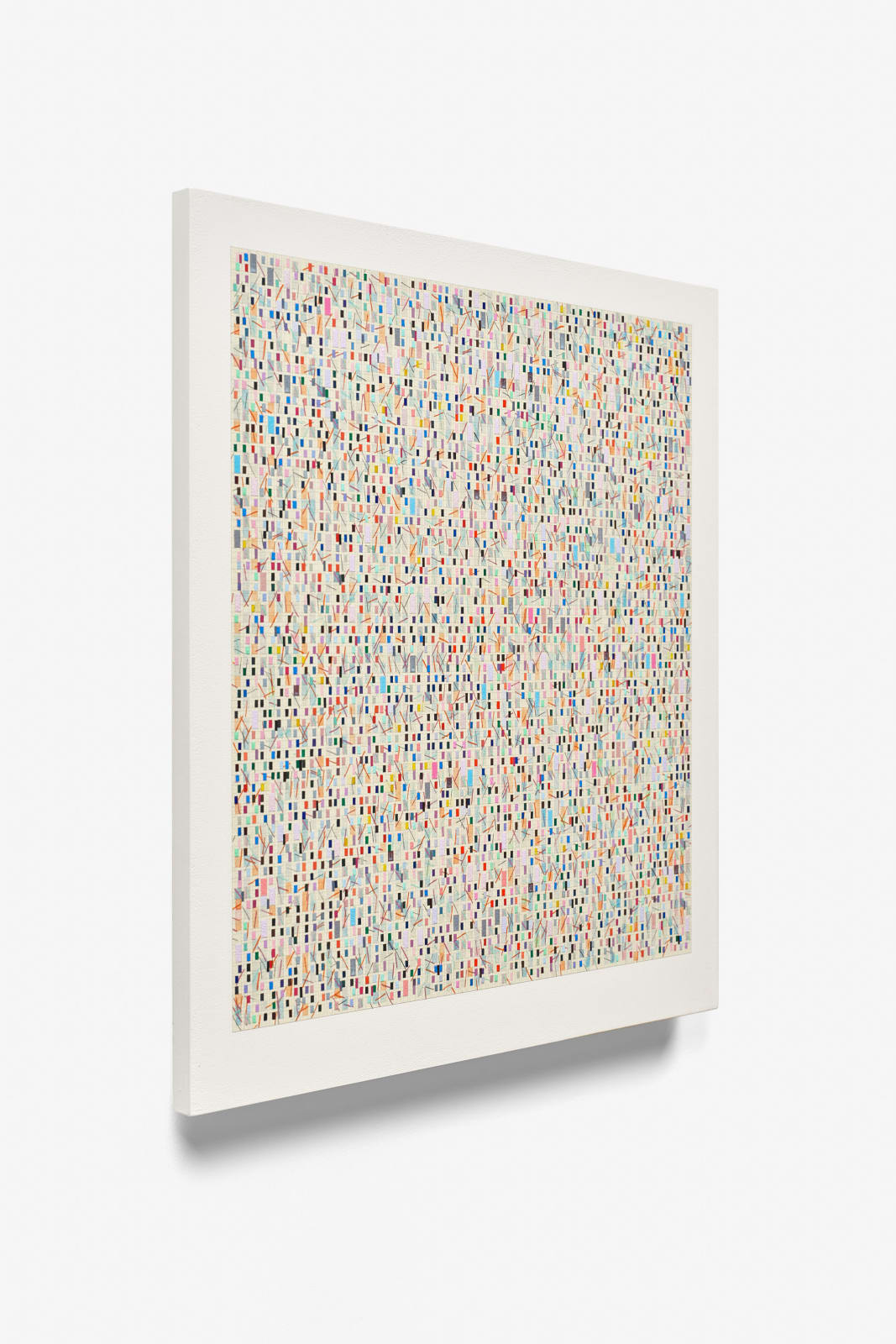 James Hugonin, Study for Illumine (Violet / Blue / Grey), 2025