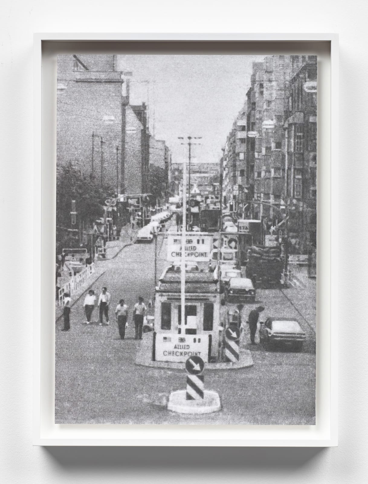 Richard Forster, Border crossing, Berlin, 2022