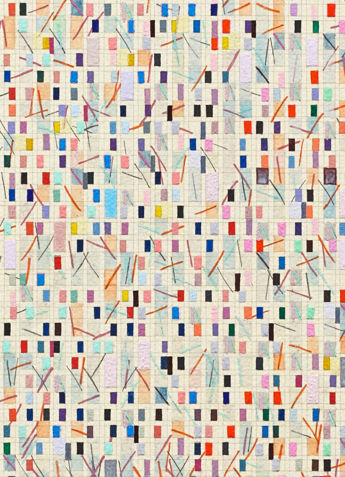 James Hugonin, Study for Illumine (Violet / Blue / Grey), 2025