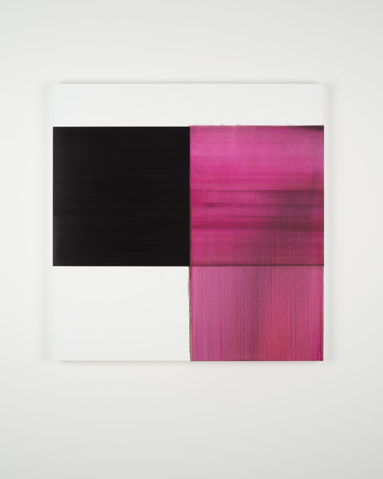 Callum Innes, Exposed Painting Magenta, 2025