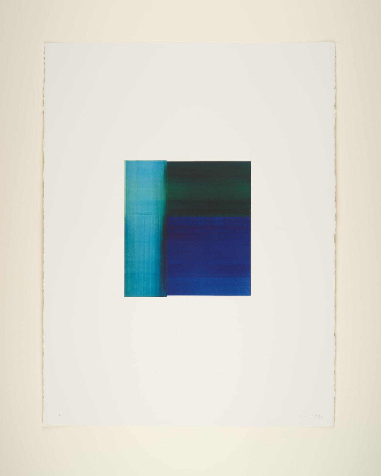 Callum Innes, Lost Watercolour No. 21, 2025