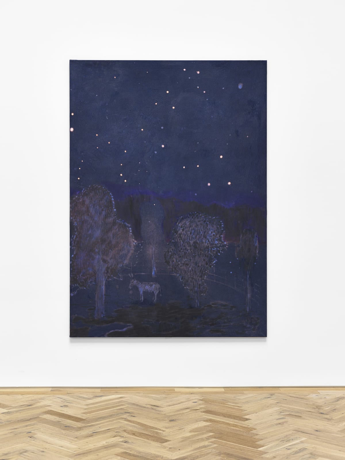 Andrew Cranston, Starry night with Donkey ( August 1974), 2020