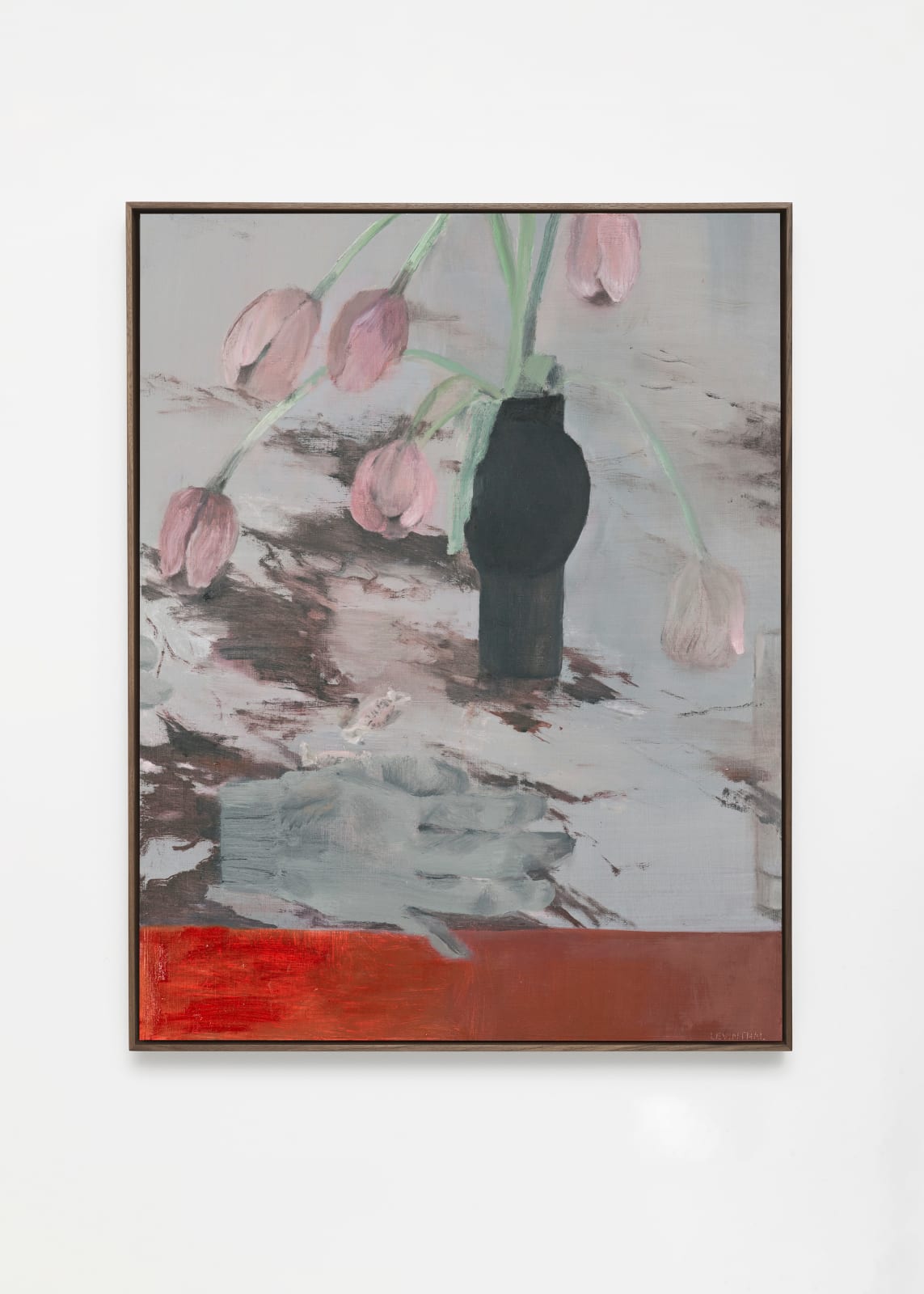 Aubrey Levinthal, Table Edge with Glove, 2025