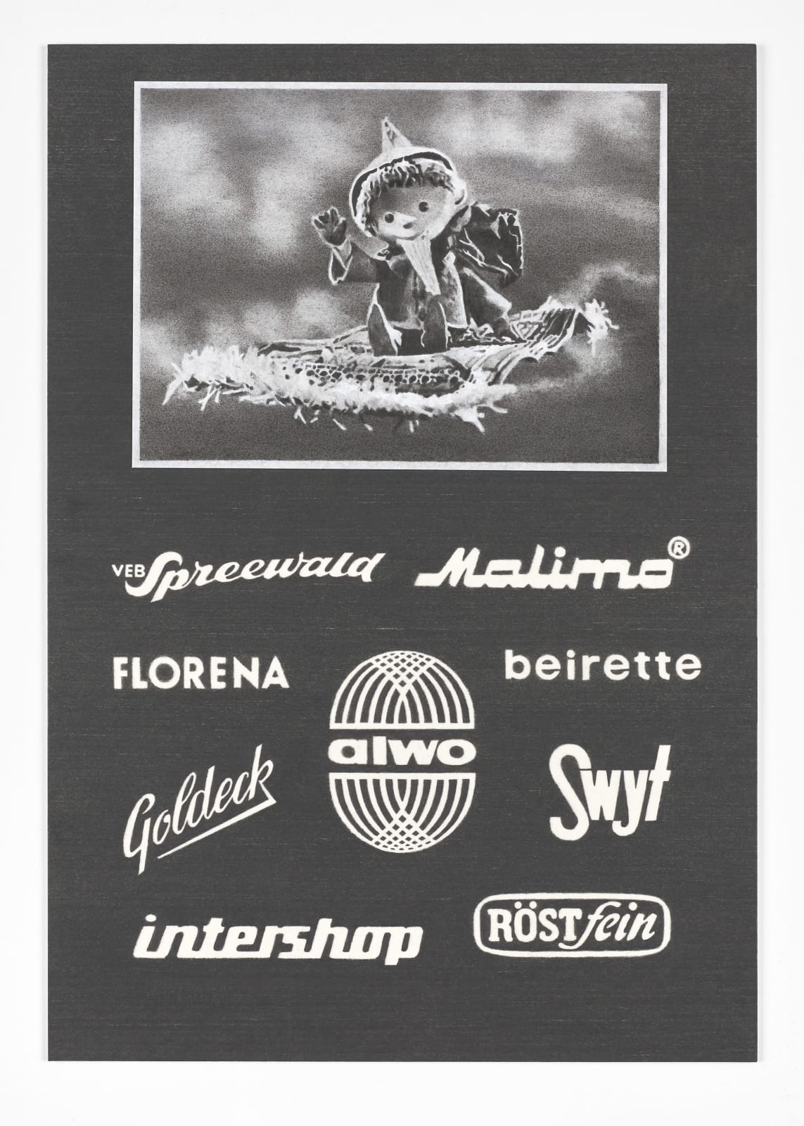 Richard Forster, Das Sandmännchen, DDR #4 (Flying carpet), 2020-2023