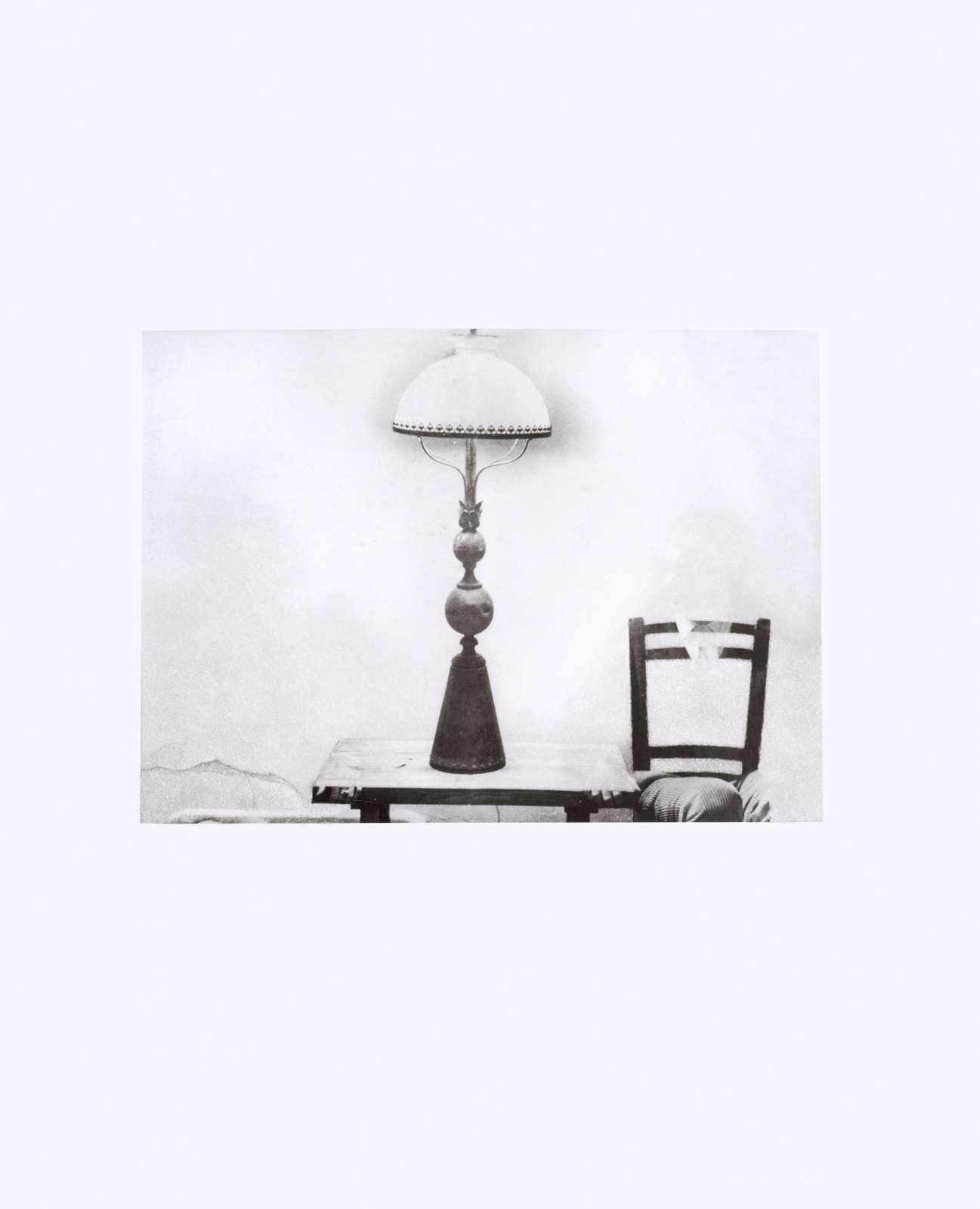 Jonathan Owen, Eraser Drawing (Agnes Varda and Jacques Demy), 2021