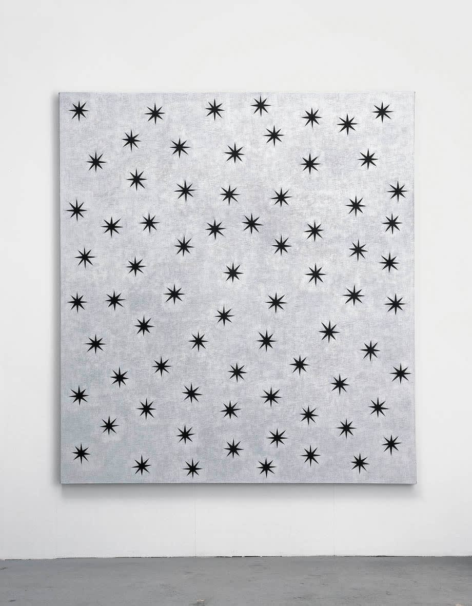 David Austen Black Stars, 2007 Oil on flax canvas 167.6 x 152.4 cm