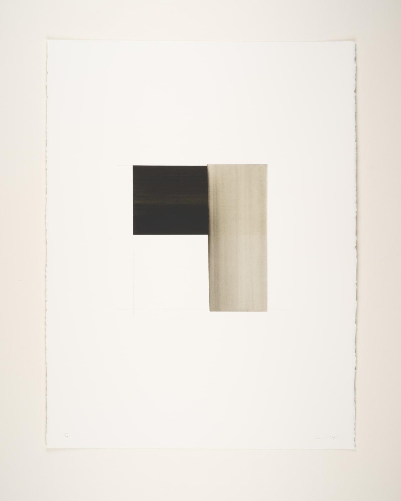 Callum Innes, Exposed Watercolour No. 8, 2025