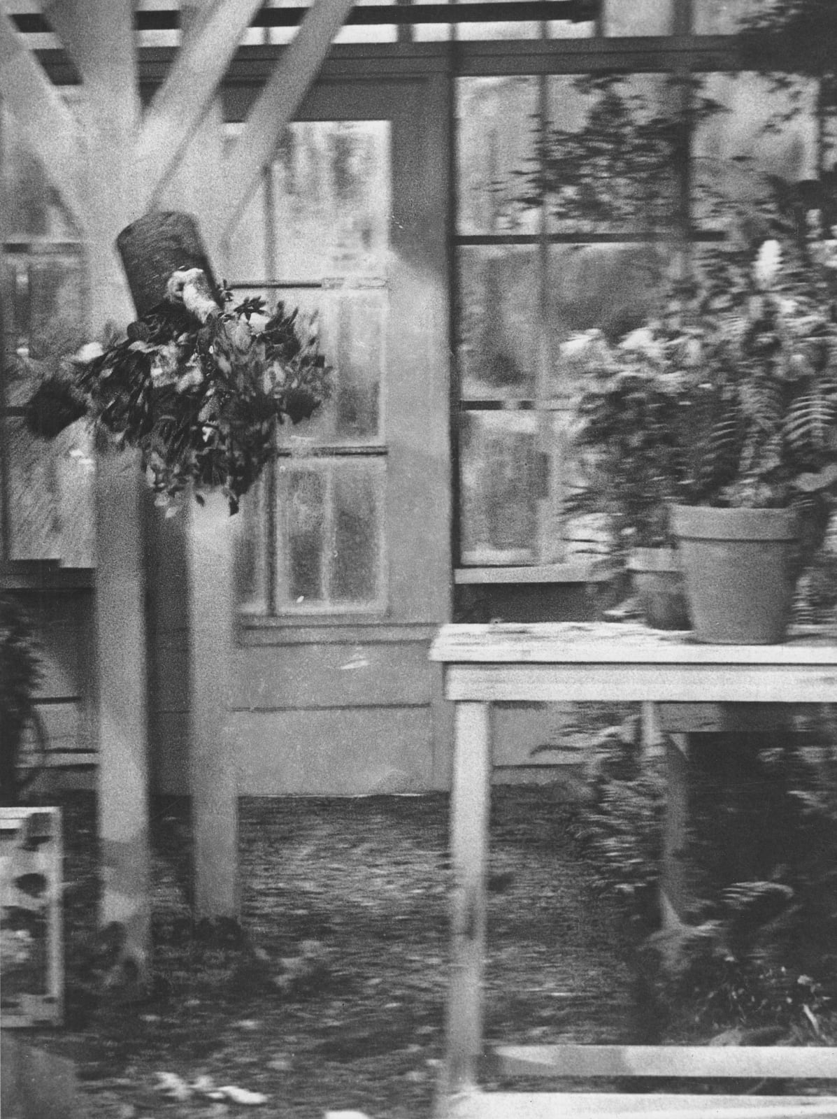 Jonathan Owen, Eraser Drawing (Still from Days of Wine and Roses), 2018