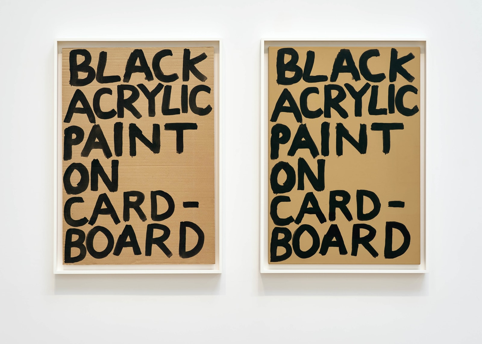 Peter Liversidge, Sign Painting (description), 2017 - 2022