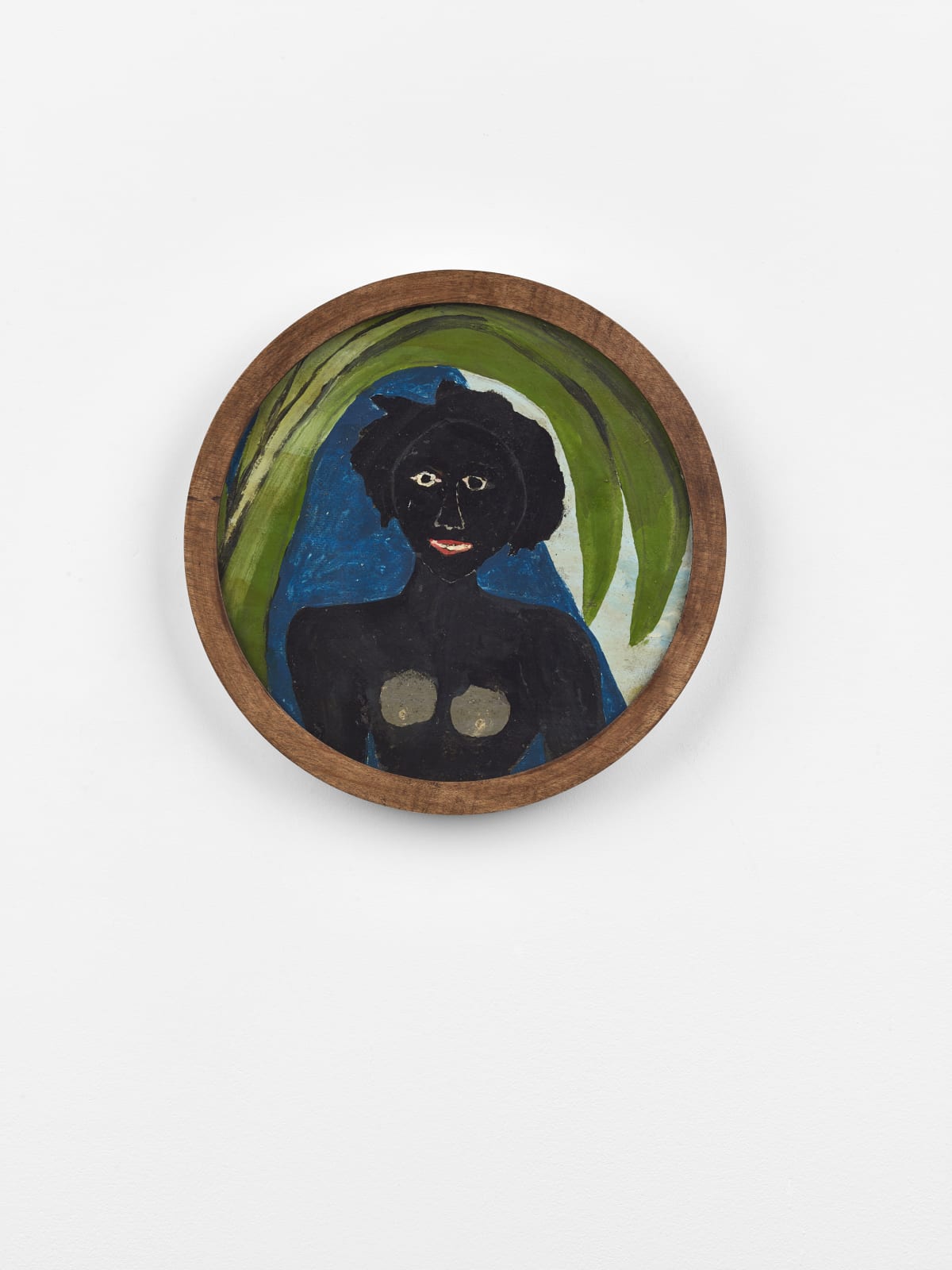 Frank Walter, Untitled (Nude woman with plants)