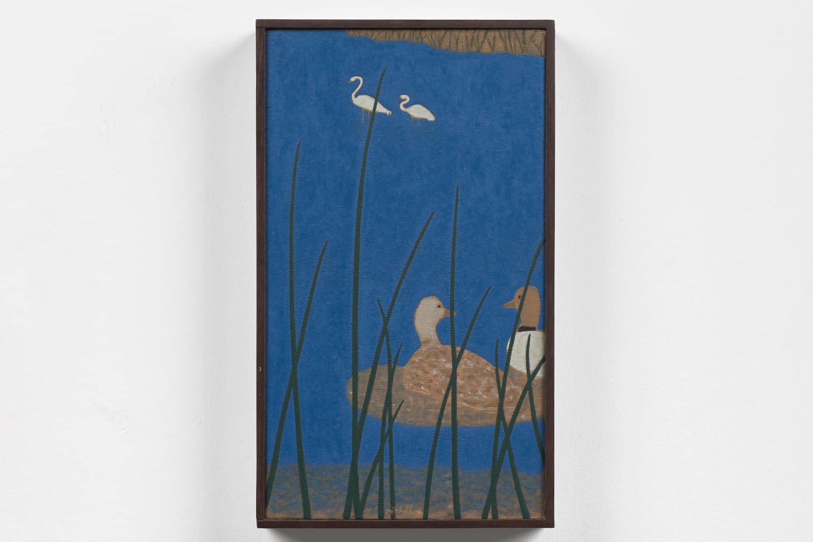John Joseph Mitchell, Two Ducks and Two Herons, 2024