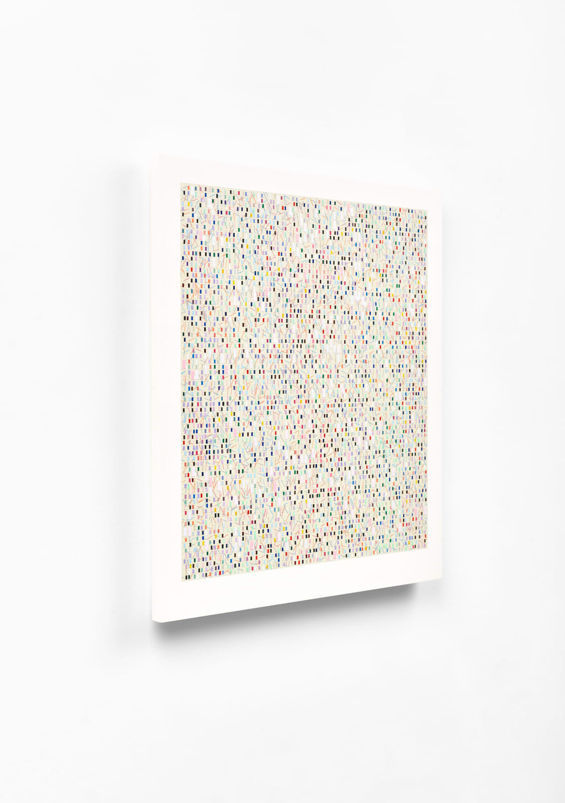 James Hugonin, Study for Illumine (Pale Violet / Pink : Light Red Pink), 2024