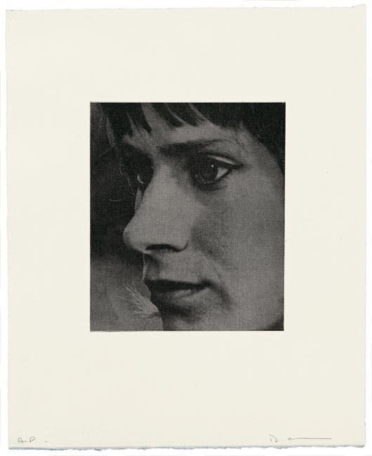 David Austen, Girl with green eyes, 2006