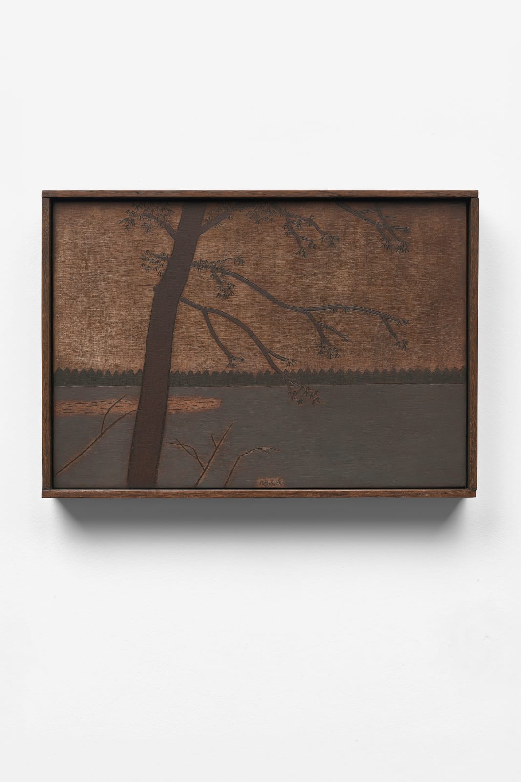 John Joseph Mitchell, Rain at the Head of the River, 2025