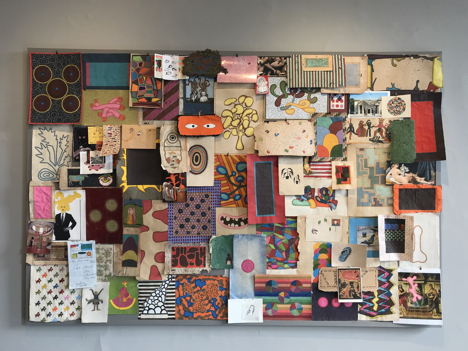 Alexander Gorlizki, Pinboard Installation, 2018