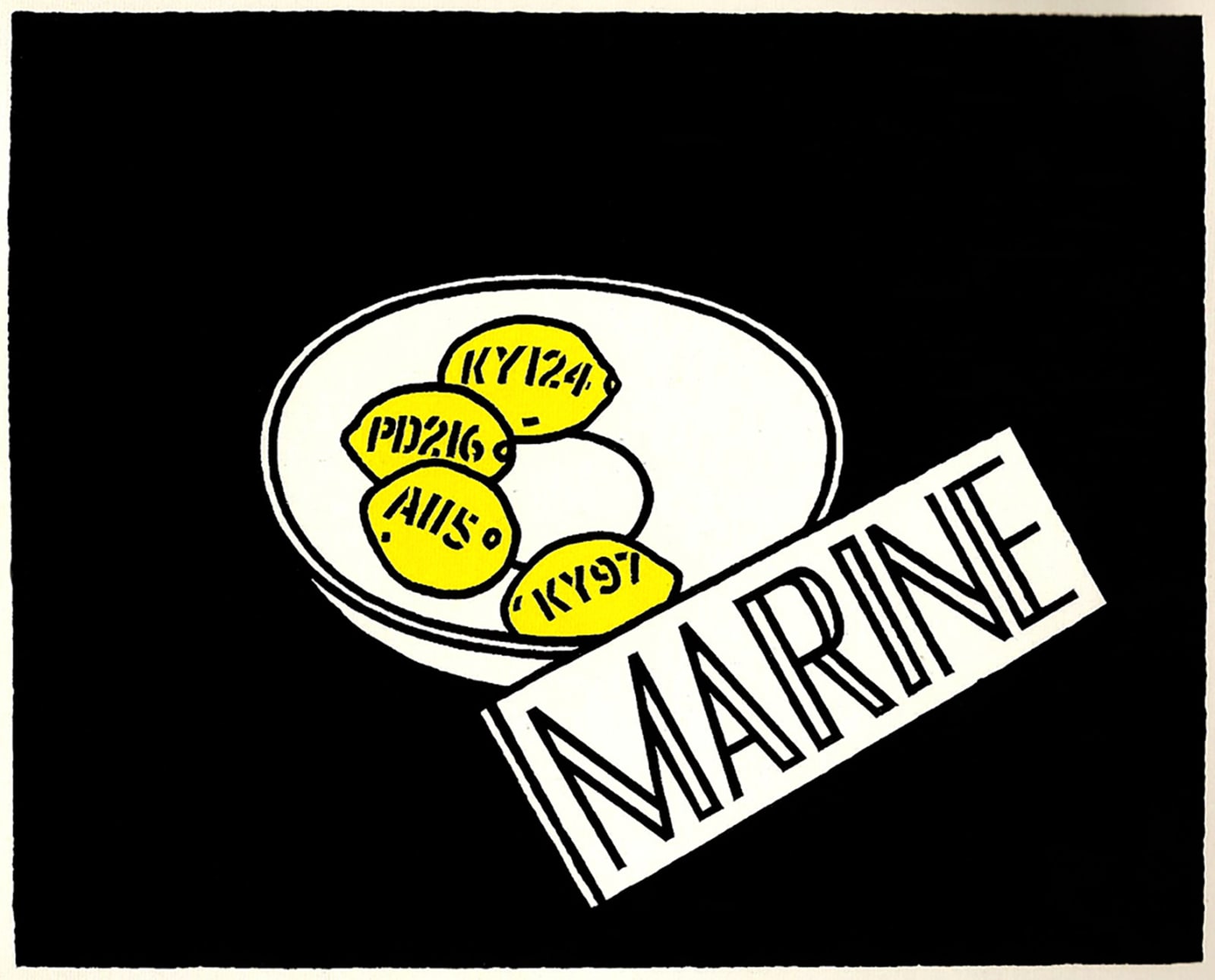 Ian Hamilton Finlay, Marine, 1968