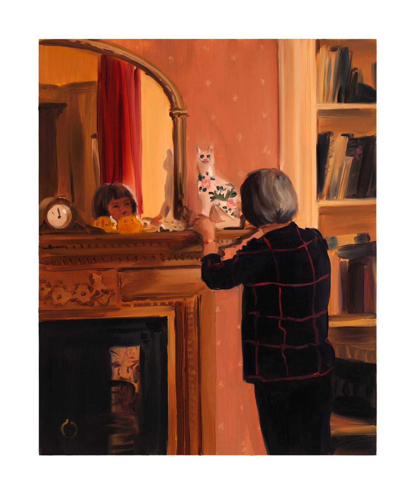 Caroline Walker, Dusting Wemyss Ware, Morning, March, 2020