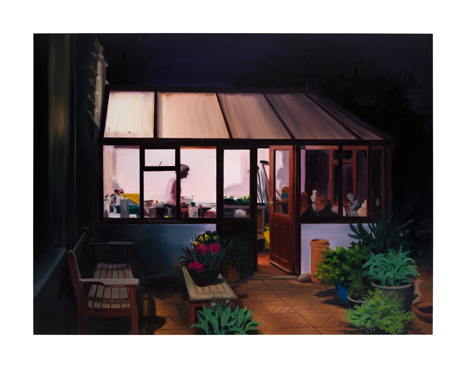 Caroline Walker, Tucking In, Late Evening, March, 2020
