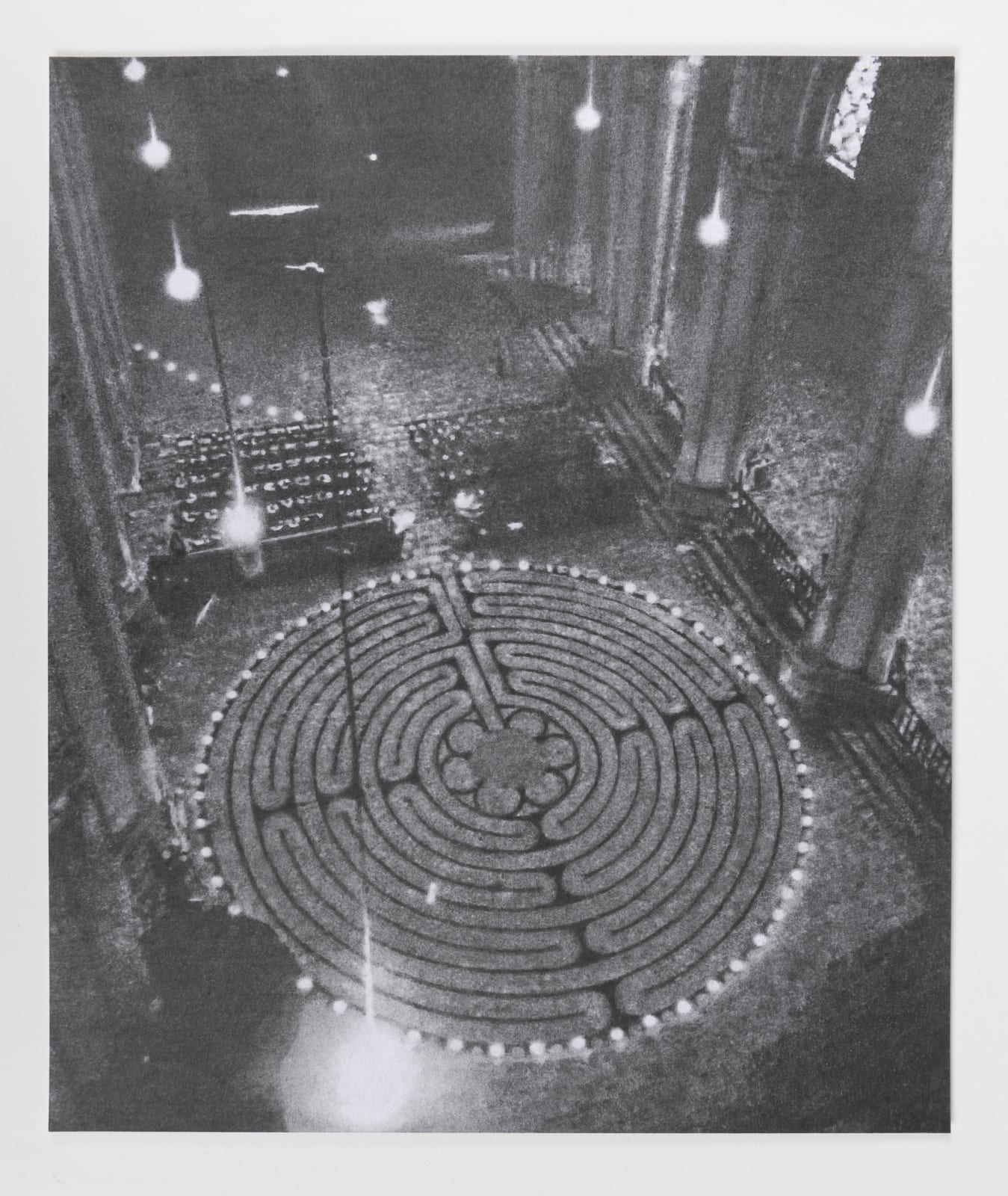 Richard Forster, Notes on Architecture: Labyrinth @ Chartres Cathedral, 2016